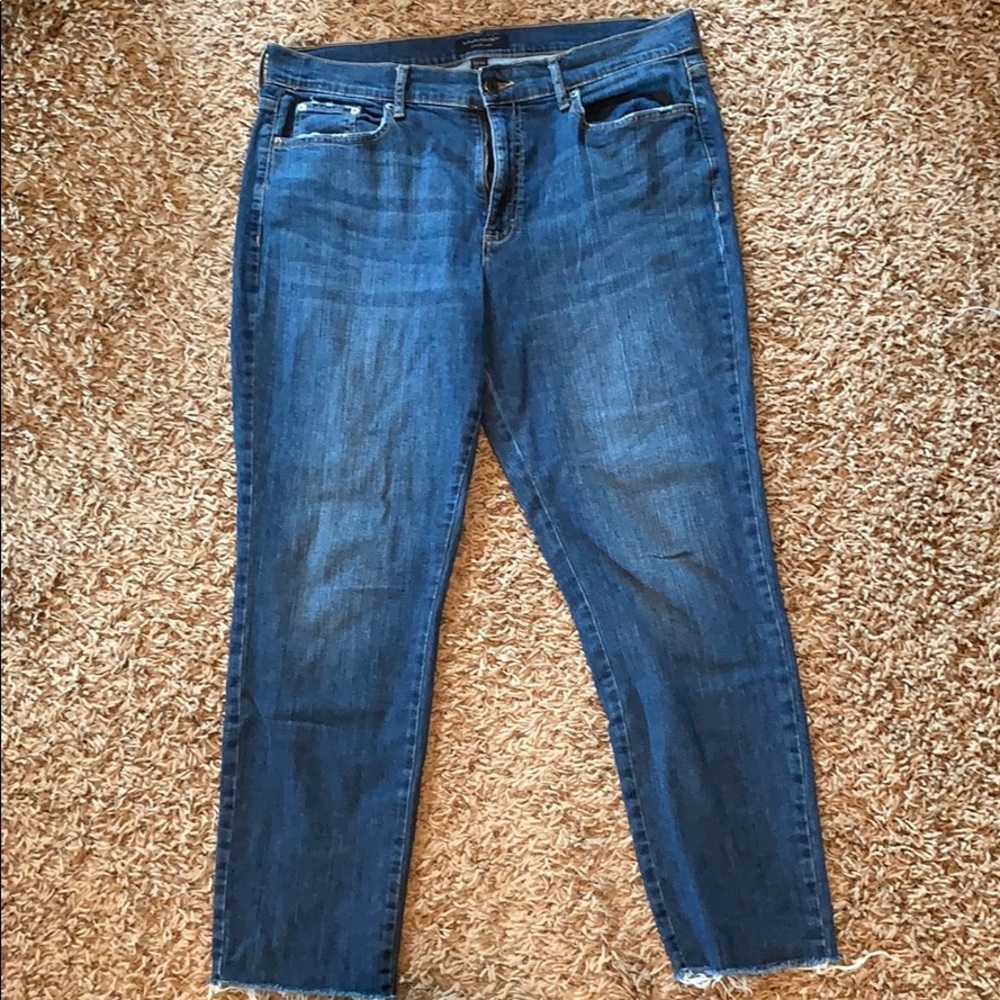 Banana Republic factory cropped jean